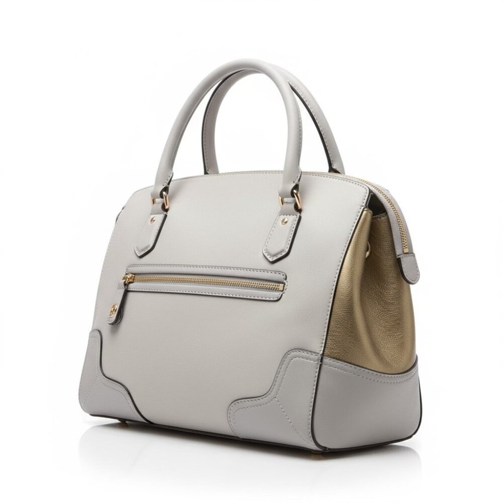 COACH Poppy Colorblock Satchel